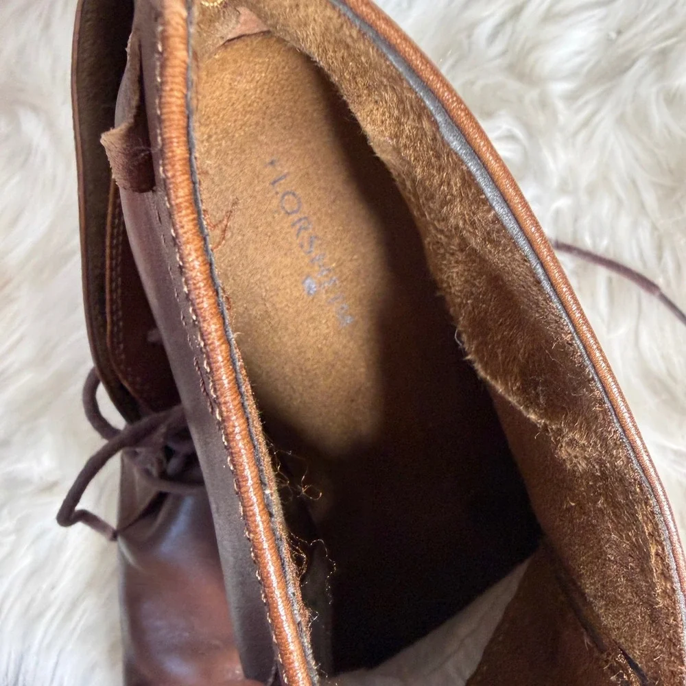 Florsheim‎ Spencer Mens Brown Leather Chukka Boots 301290 Size 11